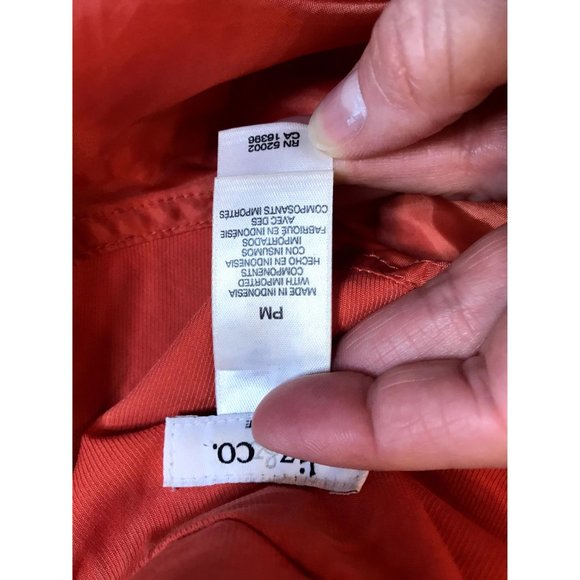 liz & co. Red Utility Jacket - Picture 8 of 9